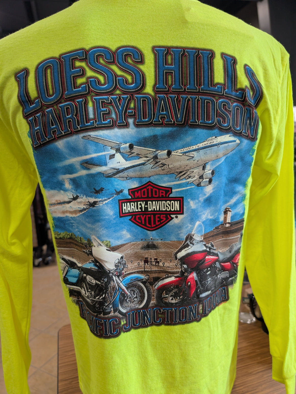 Loess Hills Harley-Davidson Men's Factory Forged Crew Neck Sweater 3003051