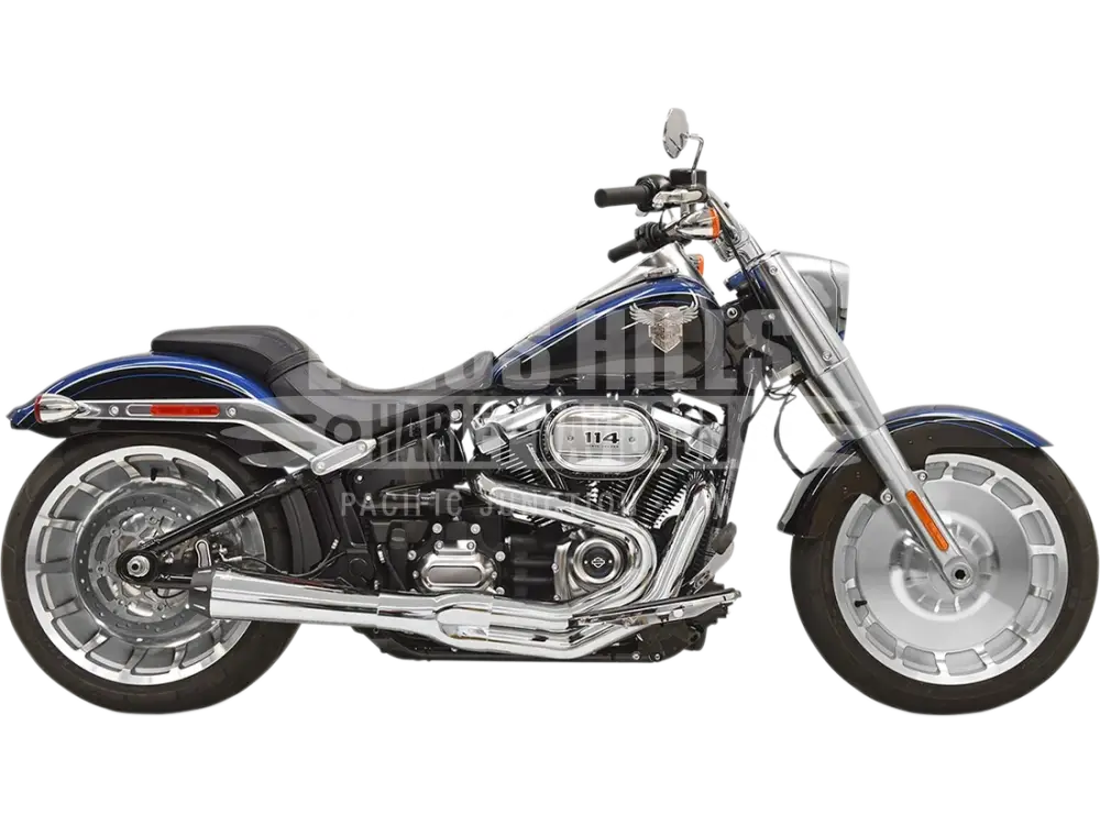 BASSANI XHAUST 2:1 Exhaust - Chrome - 1800-2240 - Exhaust