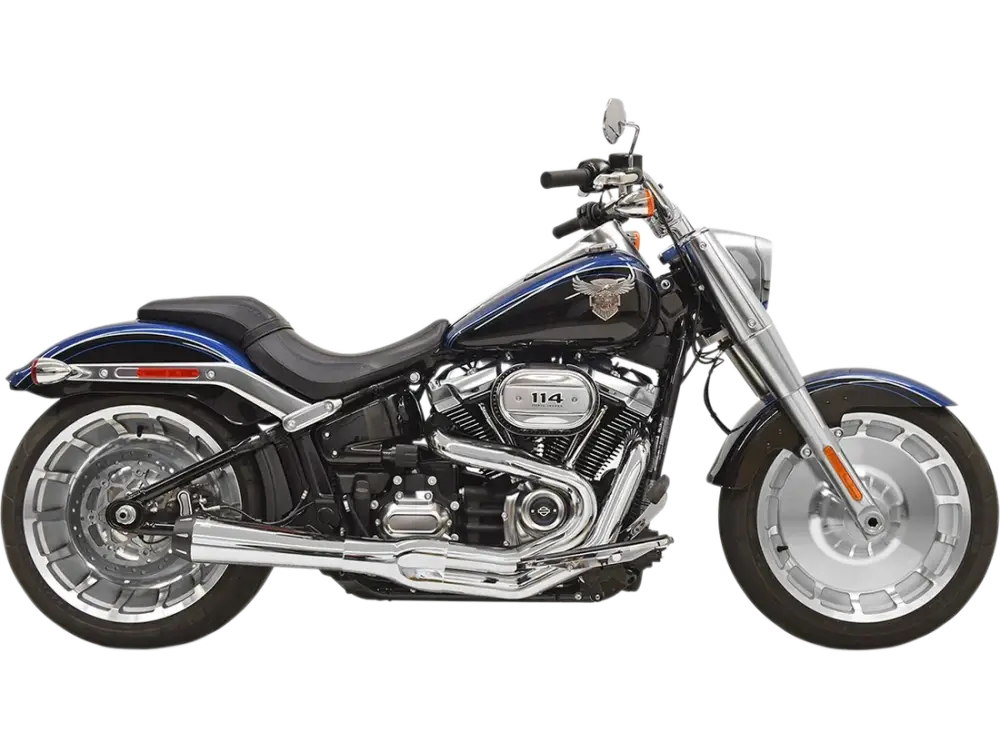 BASSANI XHAUST 2:1 Exhaust - Chrome - 1800-2240 - Exhaust