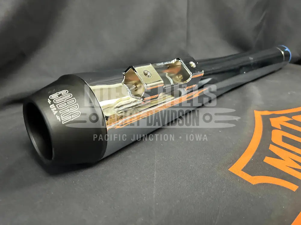 COBRA El Diablo 4’ Mufflers for 17 + FL - Chrome/Black
