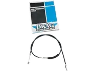 Drag Specialties Black Vinyl High Efficiency Clutch Cable