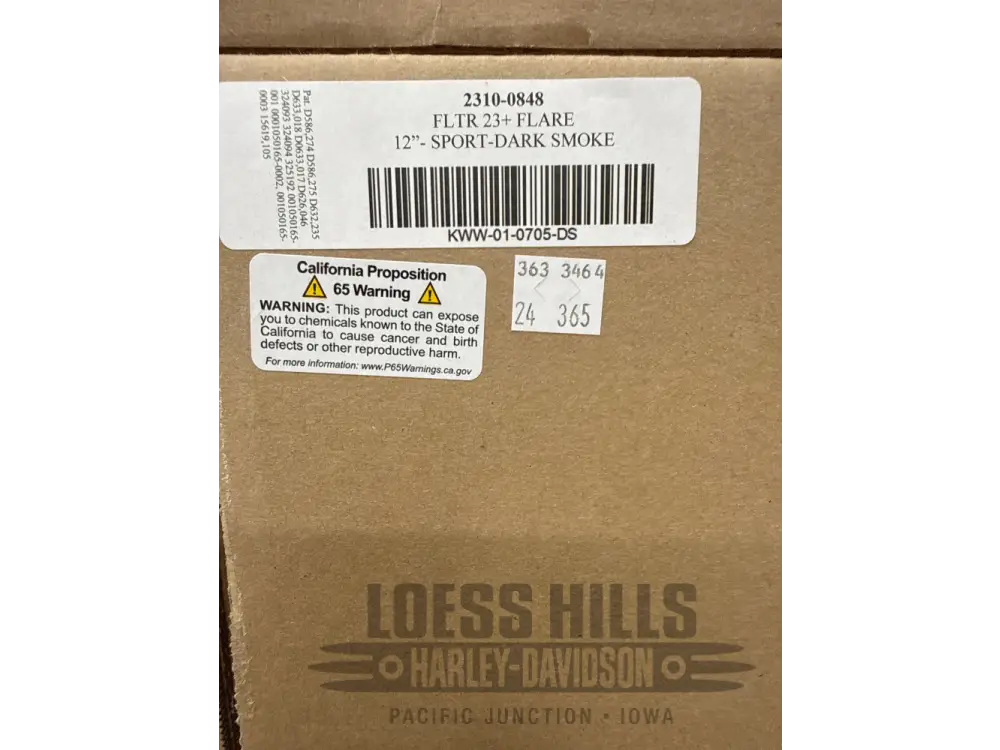 Flare® Windshield for Harley-Davidson® 2023.5-2026 Road