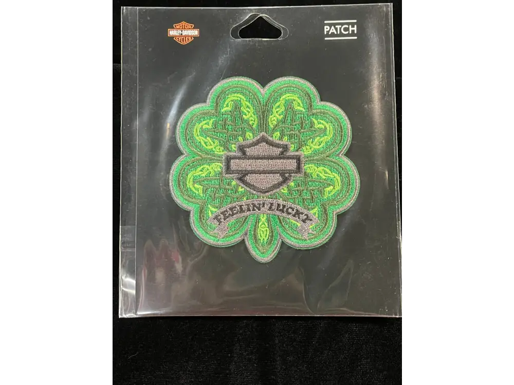 H-D Feelin’ Lucky 3.5’’ Patch HD-215982-19 - Collectables