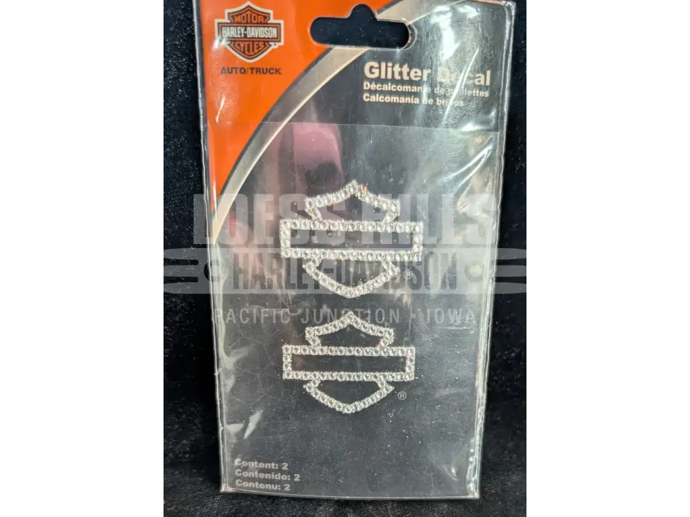 Harley-Davidson 2 Piece Bling B&S Decal CG320 - Decals