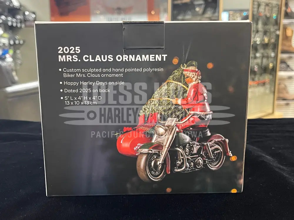 Harley-Davidson 2025 Mrs. Claus Ornament HDX-99360