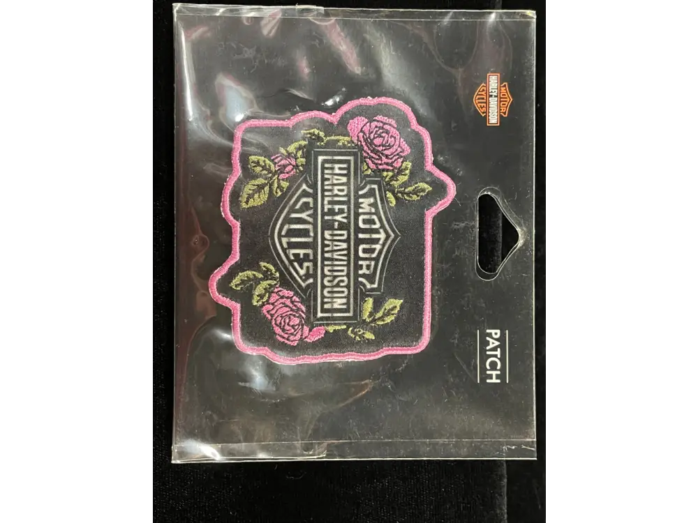 Harley-Davidson 3’’ Orchid Blossoms Patch HD-215982-18