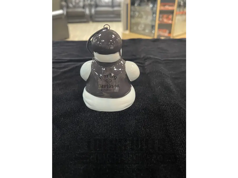 Harley-Davidson Biker Snowman LED Ornament HDX-99318