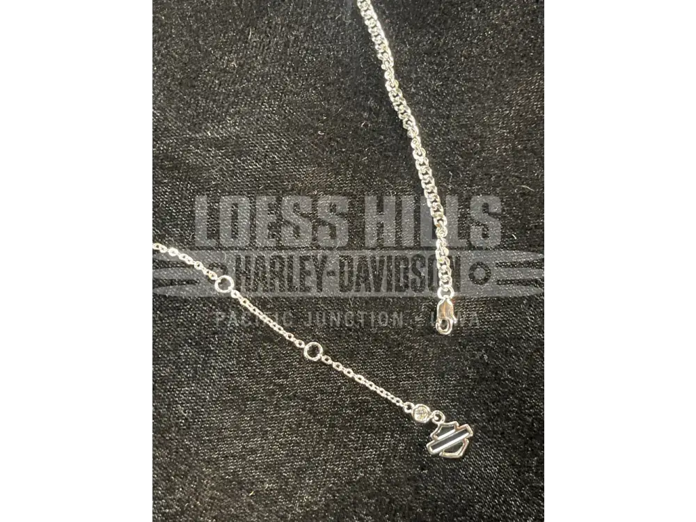 Harley-Davidson Black Pendent Logo Necklace 34N00180