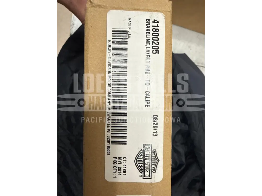 HARLEY DAVIDSON CVO STREETGLIDE LH FRONT ABS BRAKE LINE: