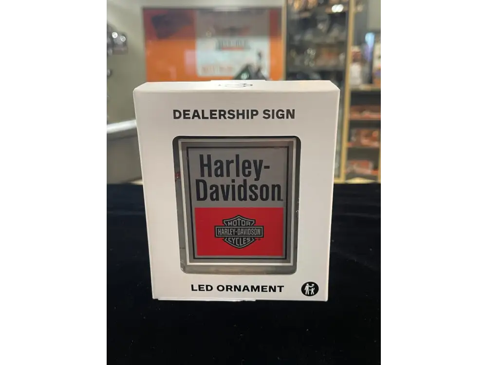 Harley-Davidson Dealership Sign LED Ornament HDX-99363 – Loess