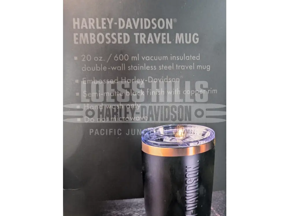 Harley-Davidson Embossed Travel Mug HDX-98672 - Cups/Mugs