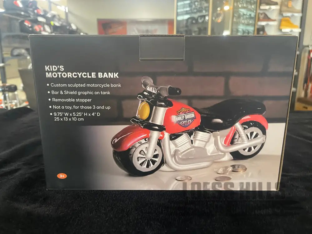 Harley-Davidson Motorcycle Bank HDX-99338 - Collectables