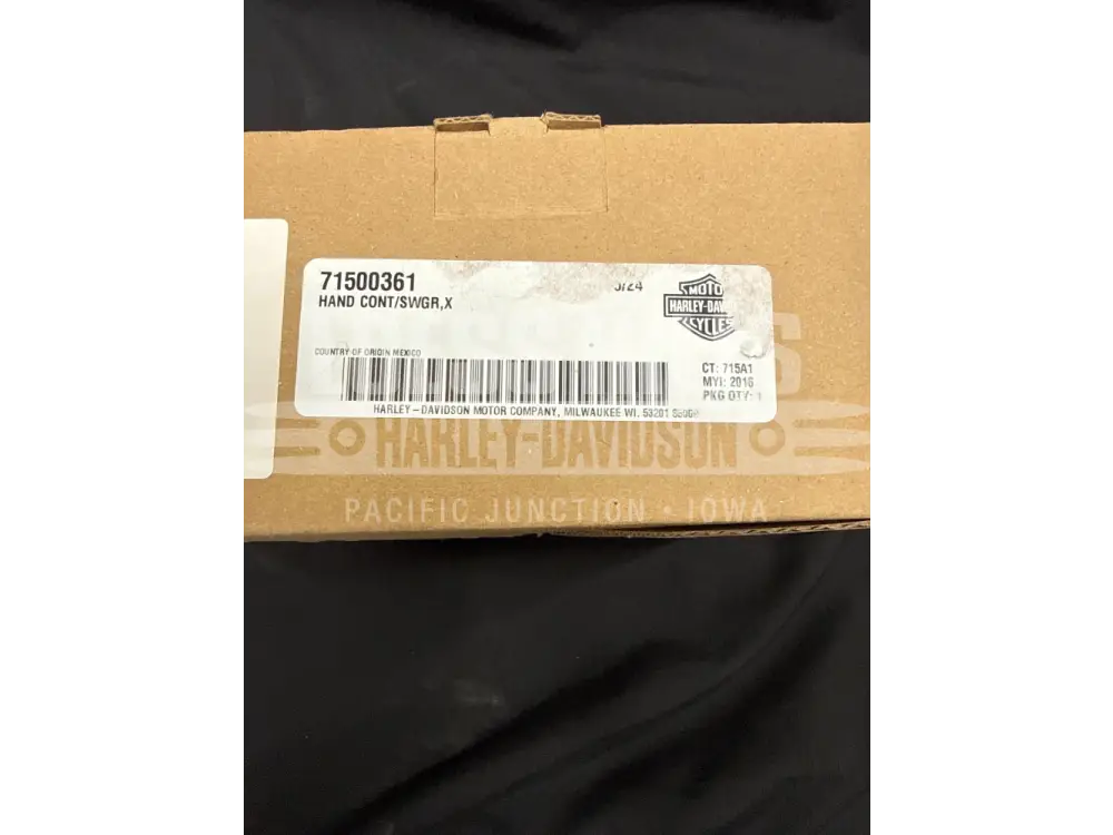 Harley-Davidson Right-Hand Hand Control Switch Module