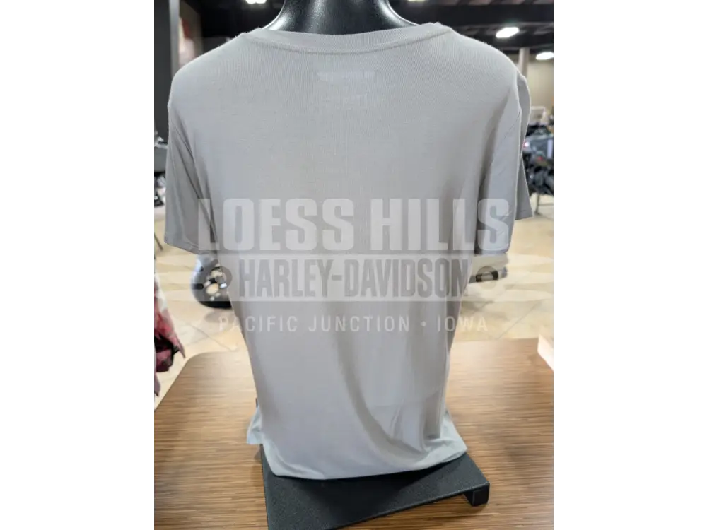 Harley-Davidson Women’s Grey Highway Rider Bling T-shirt