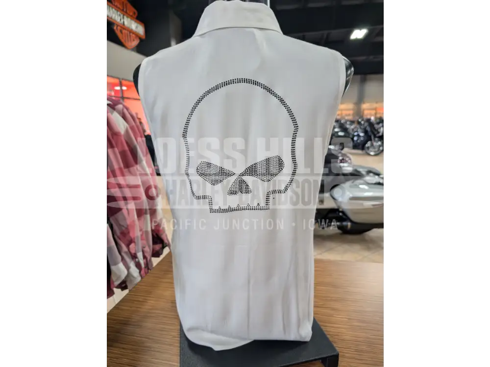 Harley-Davidson Women’s HD Willie G Button Up Tank Top