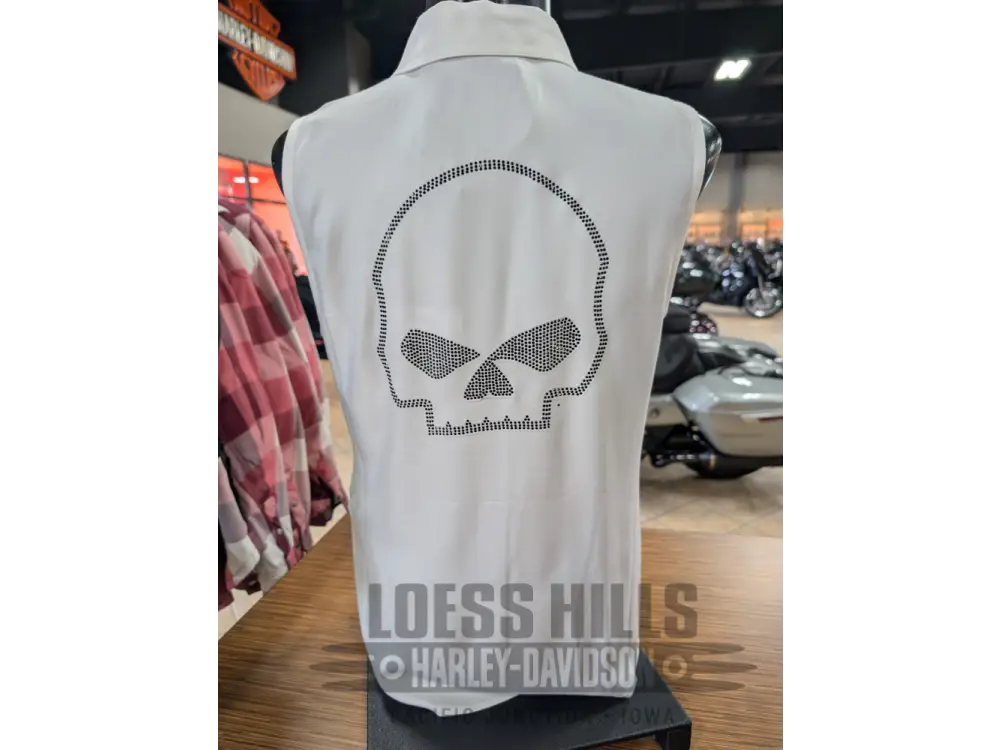 Harley-Davidson Women’s HD Willie G Button Up Tank Top