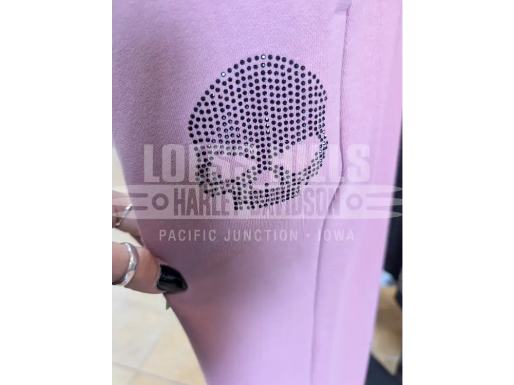 Harley-Davidson Women’s Pink Willie G. Knitted Sweatpants