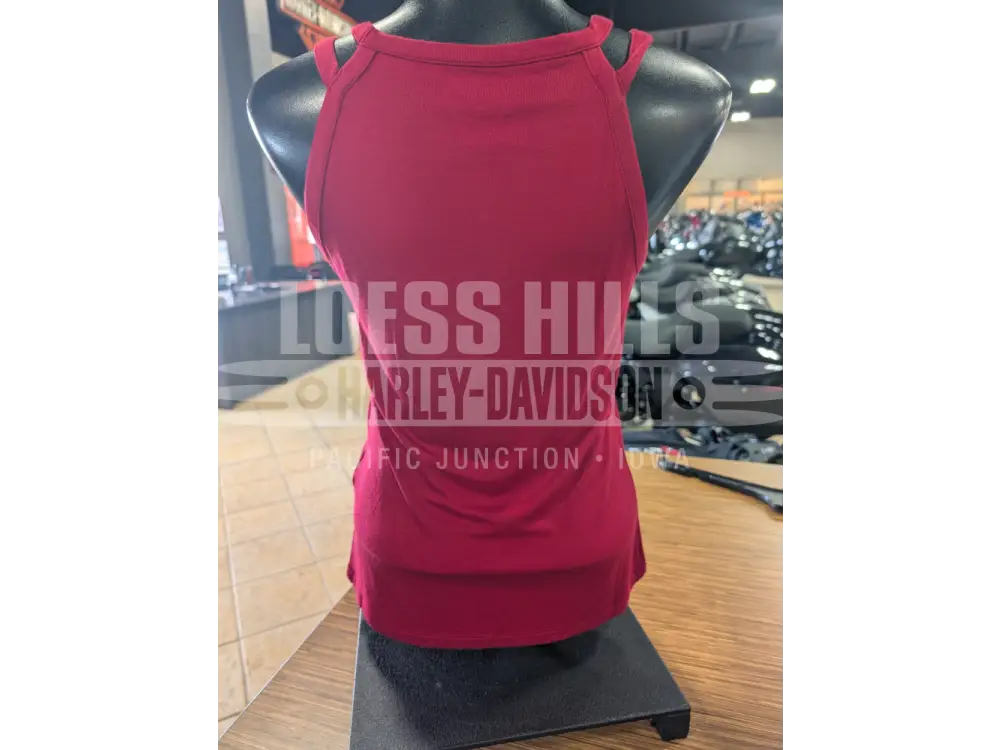 Harley-Davidson Women’s Red Bling Spades Tank Top