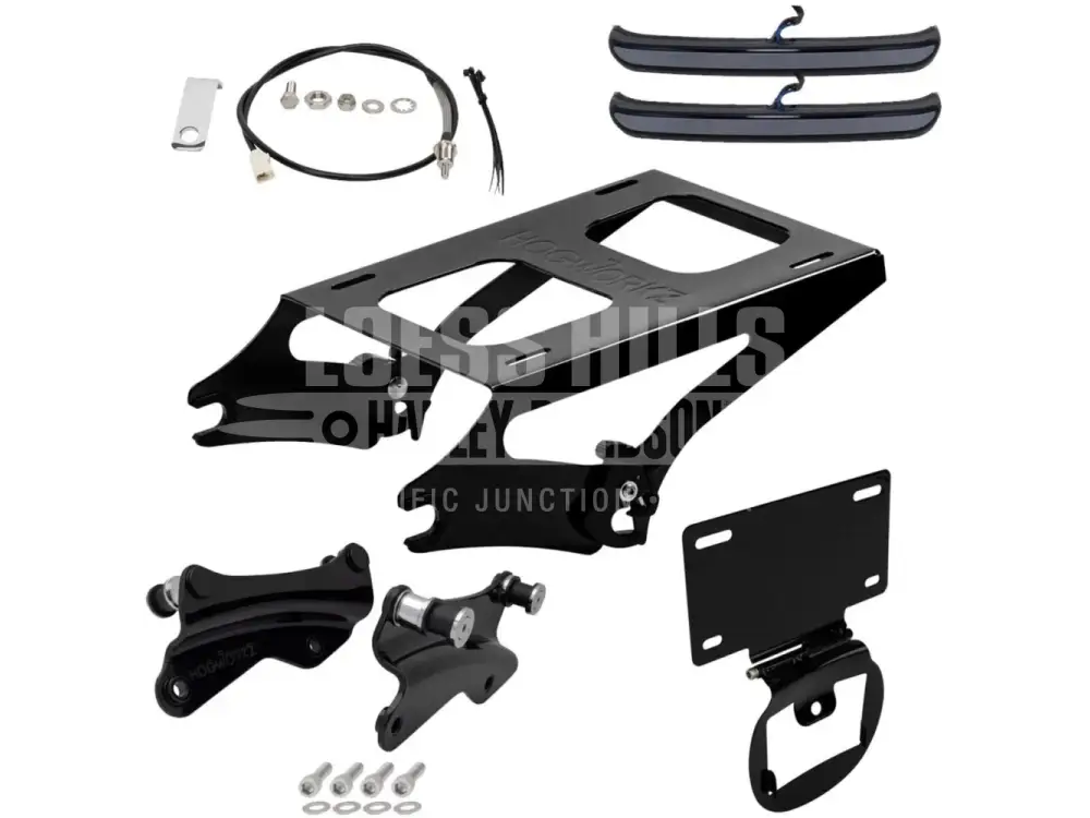 HogWorkz Black Detachable Tour Pack Luggage Conversion Kit