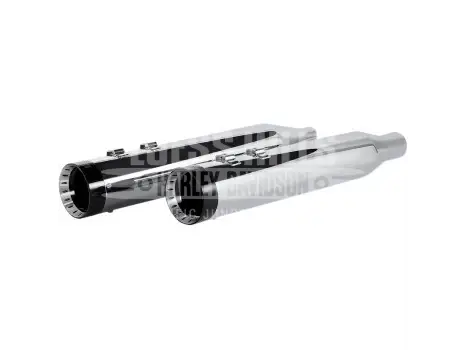 Khrome Werks: 4.5’’ HP Plus Mufflers - Chrome w/ Turbine