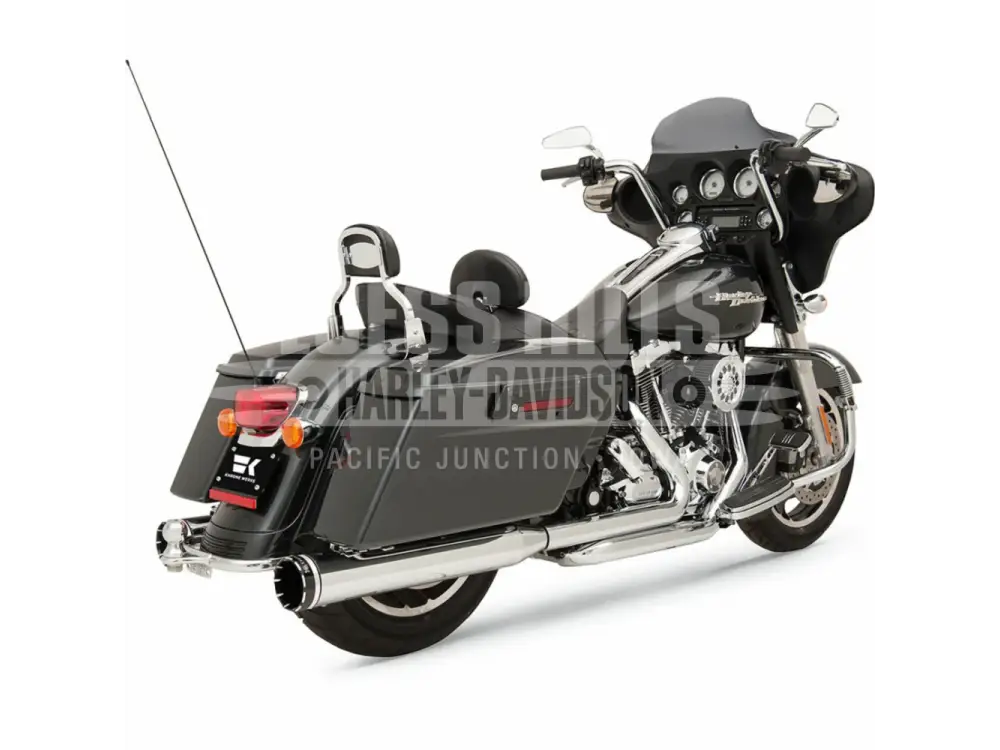 Khrome Werks Aggressor 2-Into-2 Header System - For Harley
