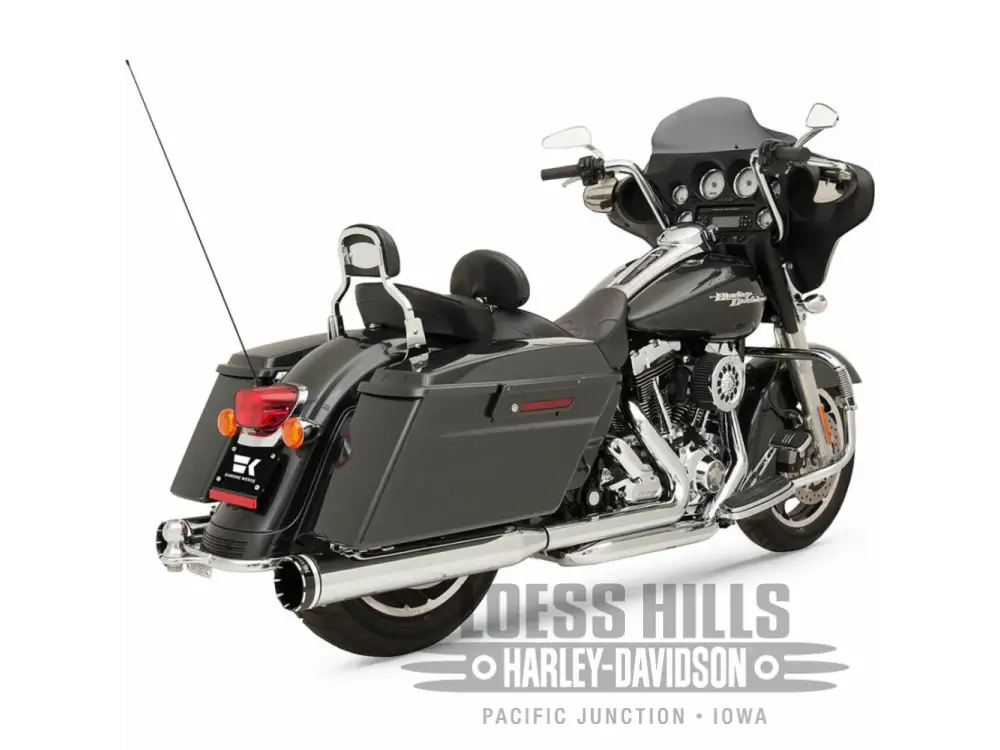 Khrome Werks Aggressor 2-Into-2 Header System - For Harley