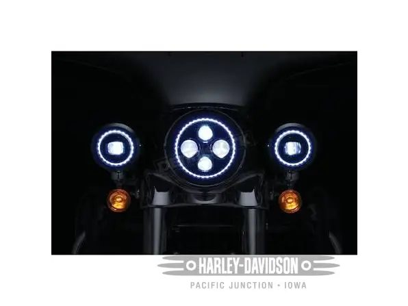 Kuryakyn 2466 Orbit Vision 4-1/2in. LED Passing Lamps