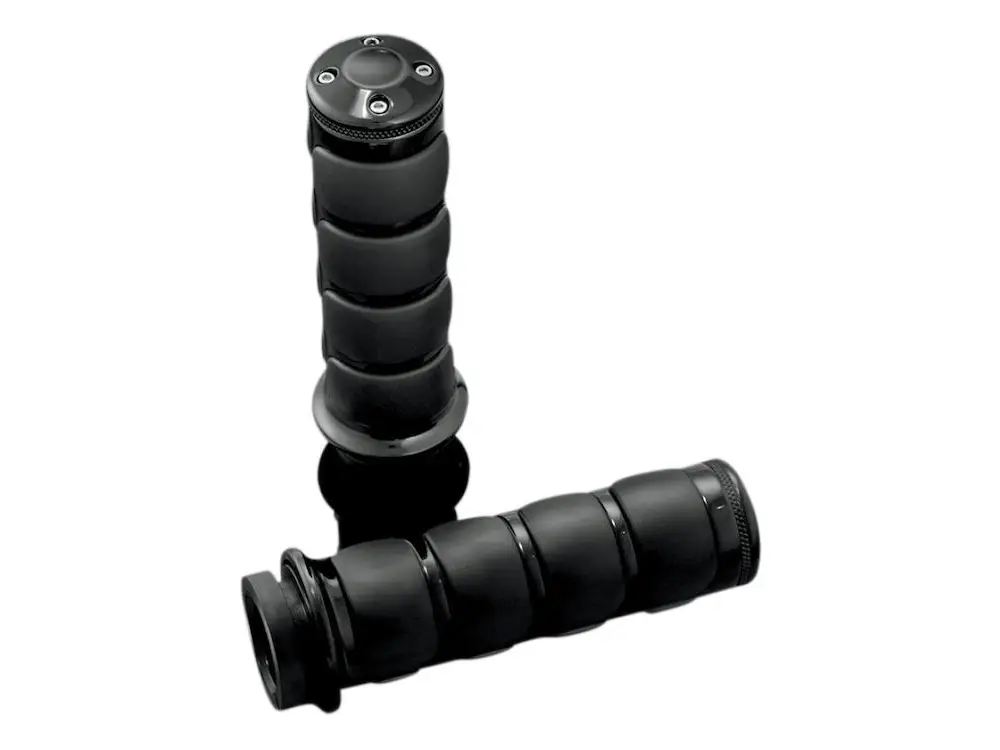 Kuryakyn ISO Grips For Harley With Throttle By Wire (Black)