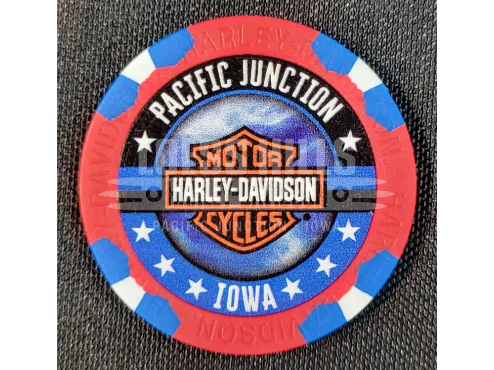 Loess Hills H-D Airplane Poker Chip CHIP-AIR - Poker Chip
