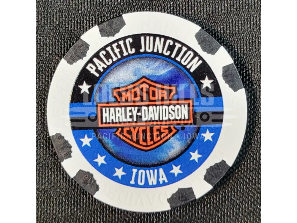 Loess Hills H-D Airplane Poker Chip CHIP-AIR - Poker Chip