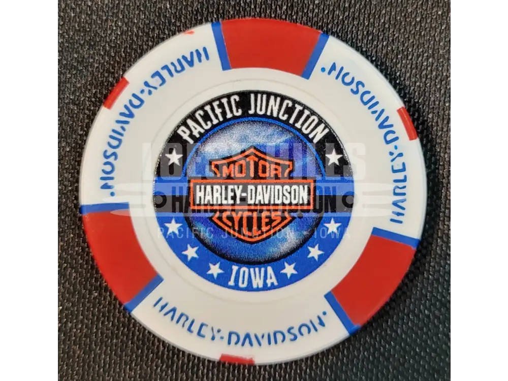 Loess Hills H-D Airplane Poker Chip CHIP-AIR - Poker Chip