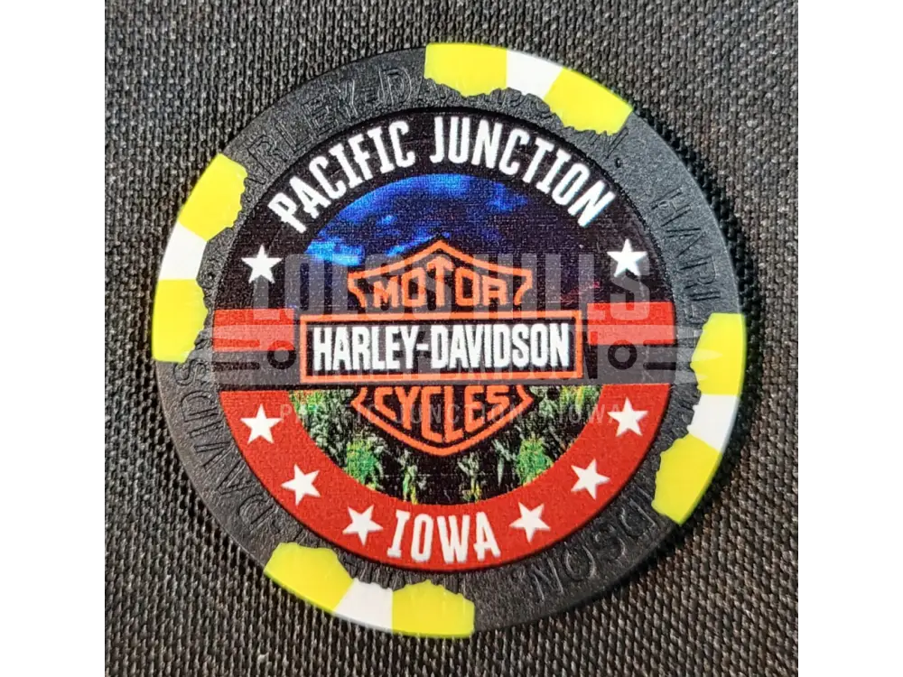 Loess Hills H-D Riders of the Corn Poker Chip CHIP-RIDERS