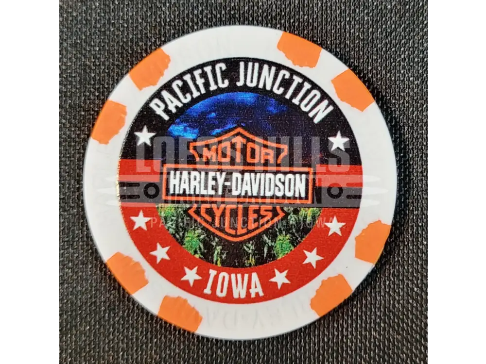Loess Hills H-D Riders of the Corn Poker Chip CHIP-RIDERS