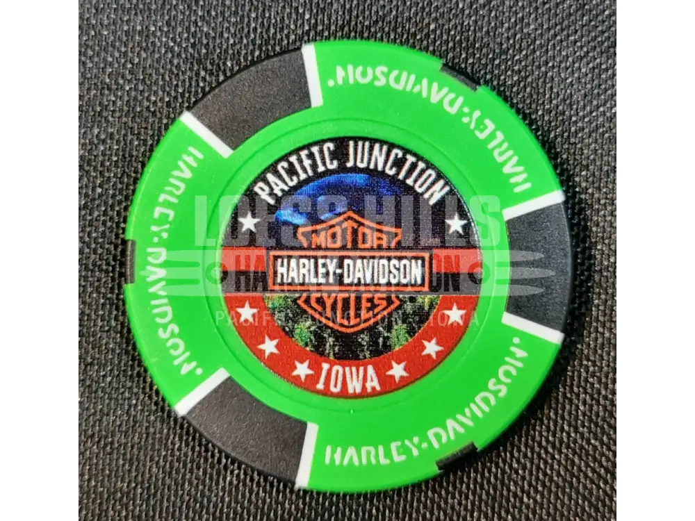 Loess Hills H-D Riders of the Corn Poker Chip CHIP-RIDERS