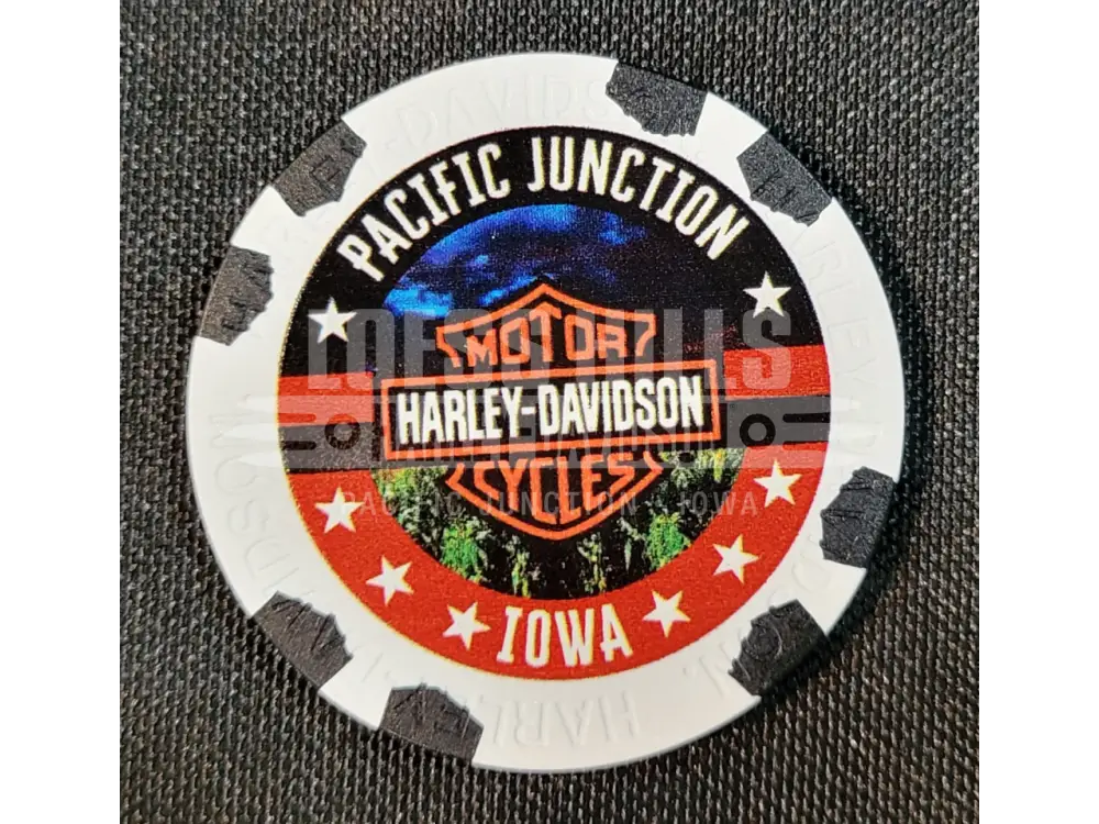 Loess Hills H-D Riders of the Corn Poker Chip CHIP-RIDERS