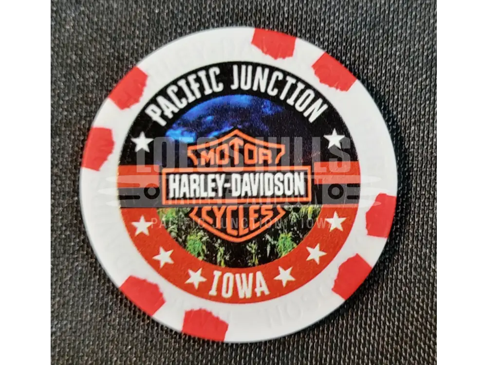 Loess Hills H-D Riders of the Corn Poker Chip CHIP-RIDERS