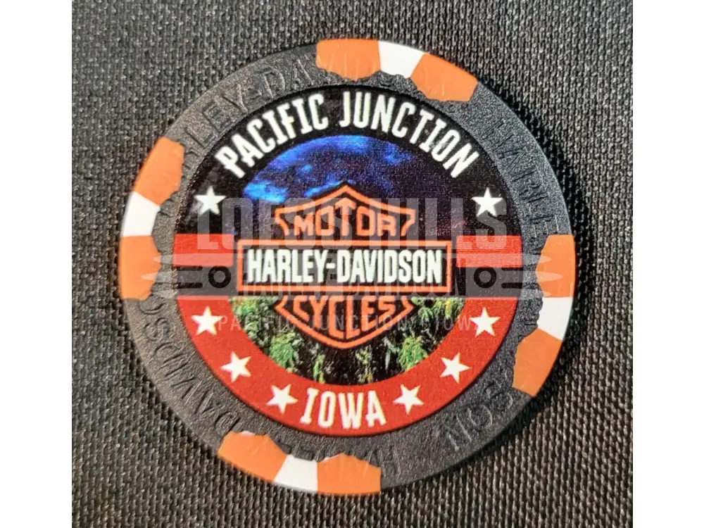 Loess Hills H-D Riders of the Corn Poker Chip CHIP-RIDERS