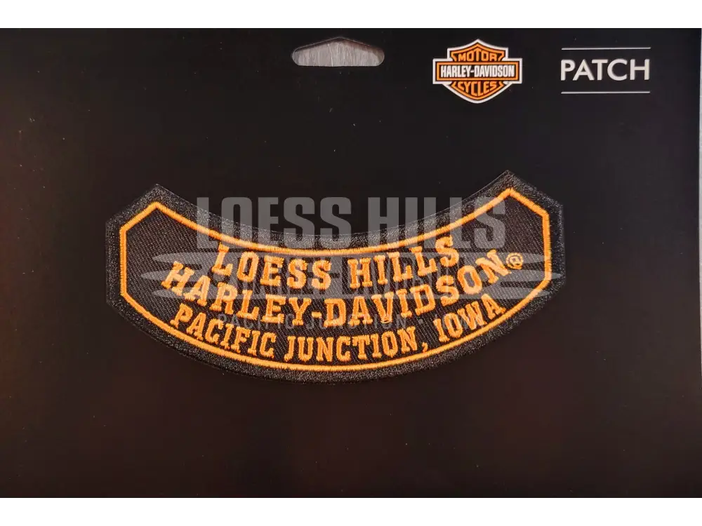 Loess Hills Harley-Davidson 5’ Rocker Patch HD-186108