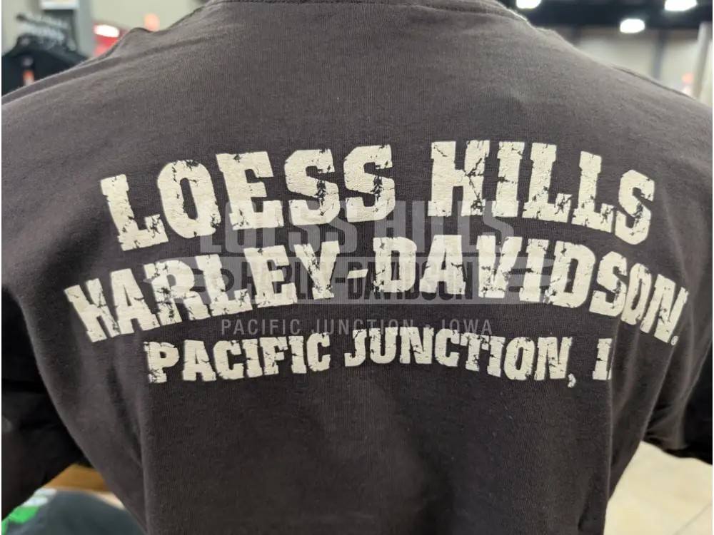 Loess Hills Harley-Davidson Men’s Cutter T-shirt 402949290