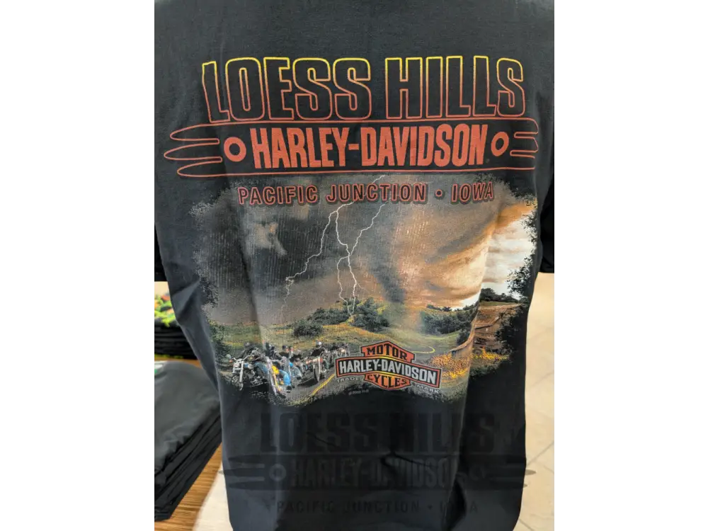 Loess Hills Harley-Davidson Men’s Lightning Eagle T-shirt