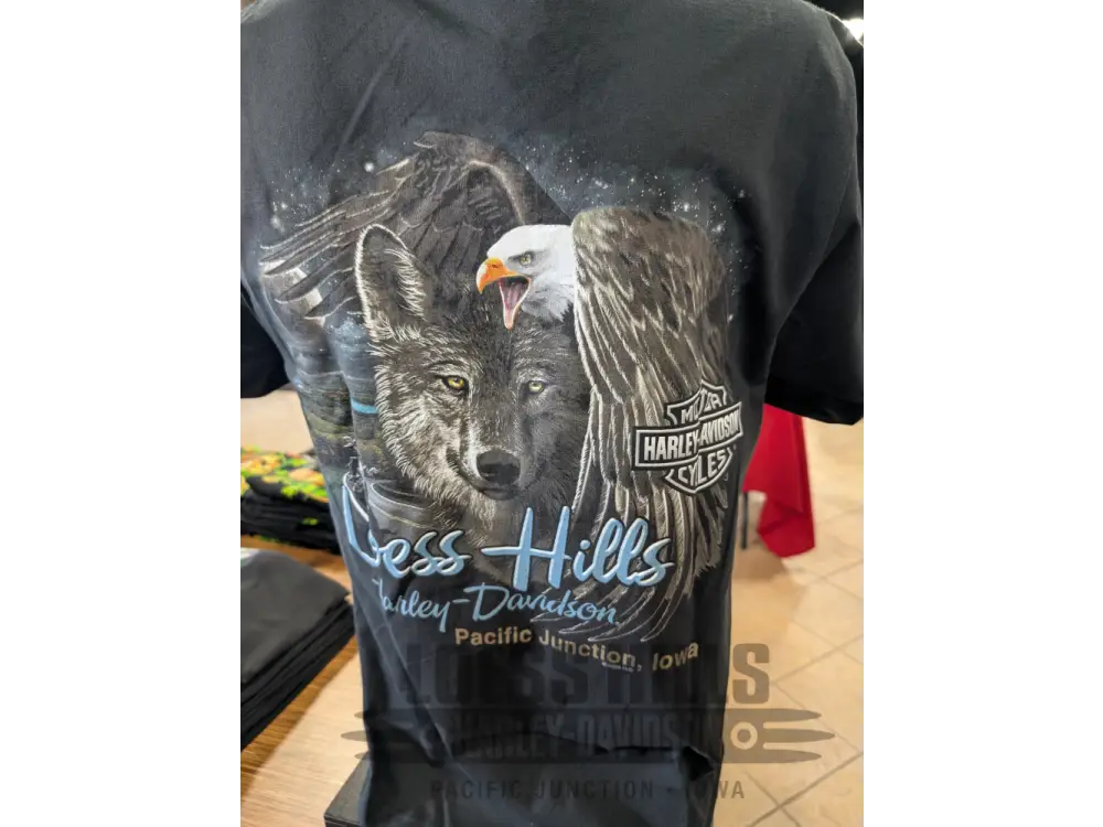 Loess Hills Harley-Davidson Men’s Sprinting Skull T-shirt