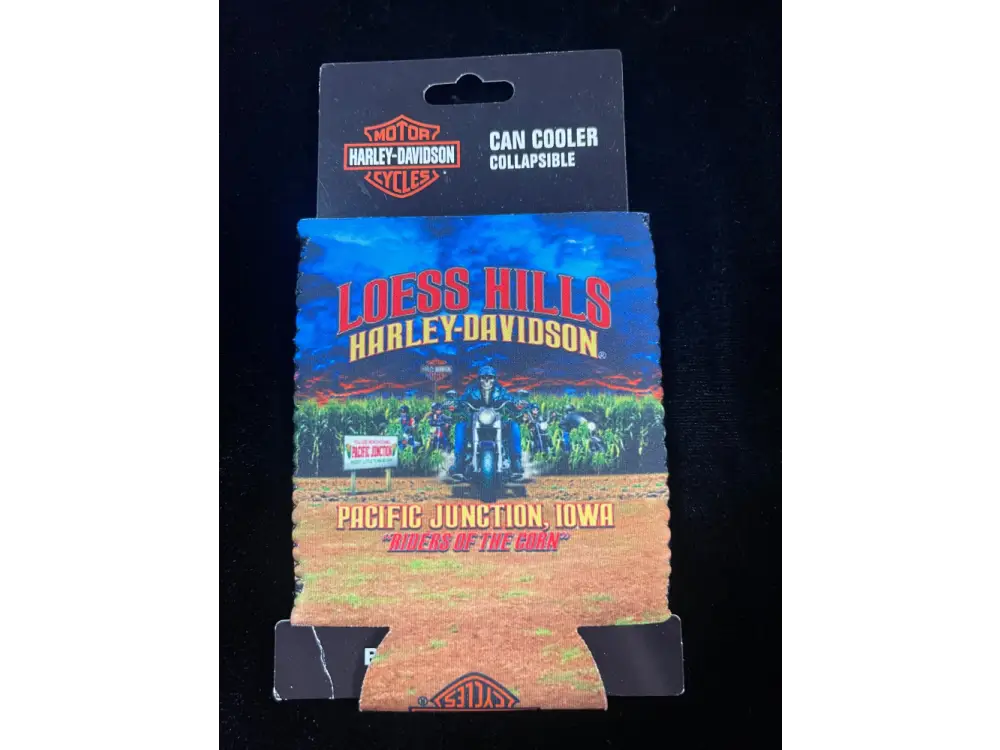 Loess Hills Harley-Davidson Riders of The Corn Koozie