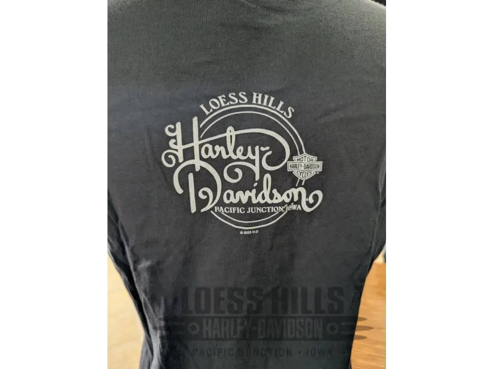 Loess Hills Harley-Davidson Women’s Barbed Roses T-shirt