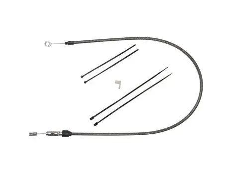 Magnum Quick Connect Upper Clutch Cable Polished Clutch