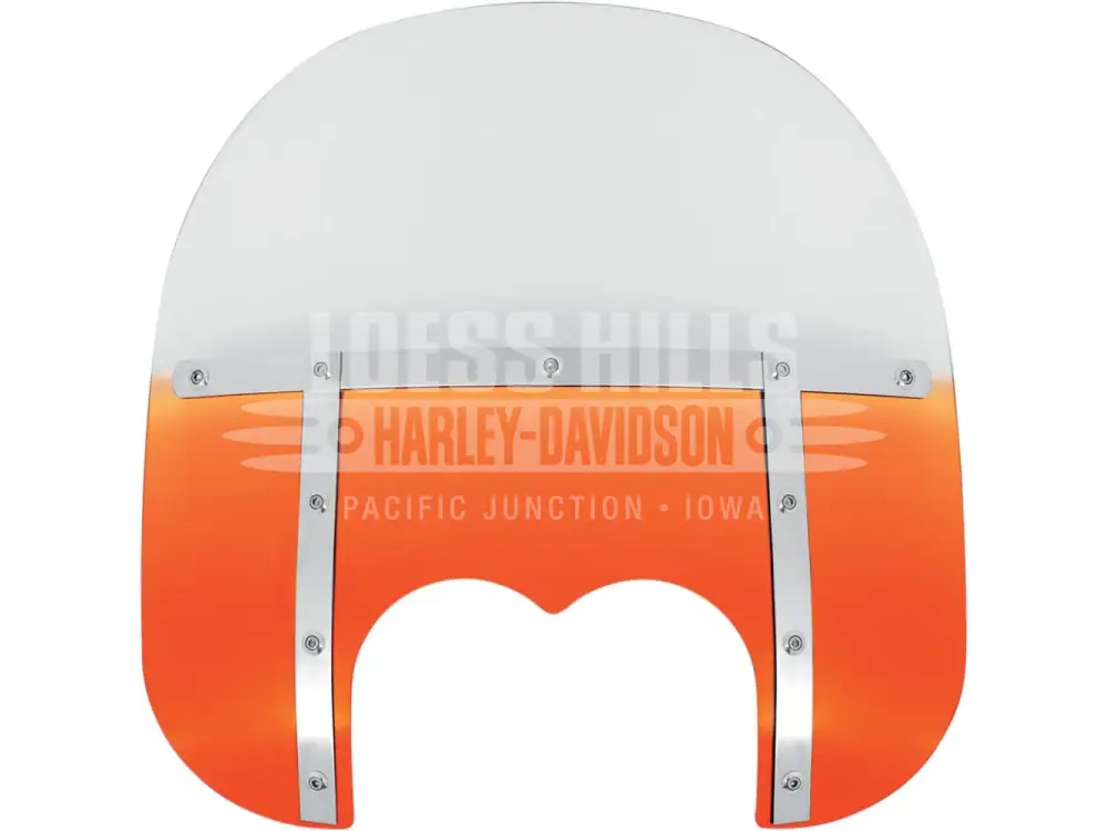 Memphis Shades Fats Dual Cutout Windshield 15’’ - Burnt