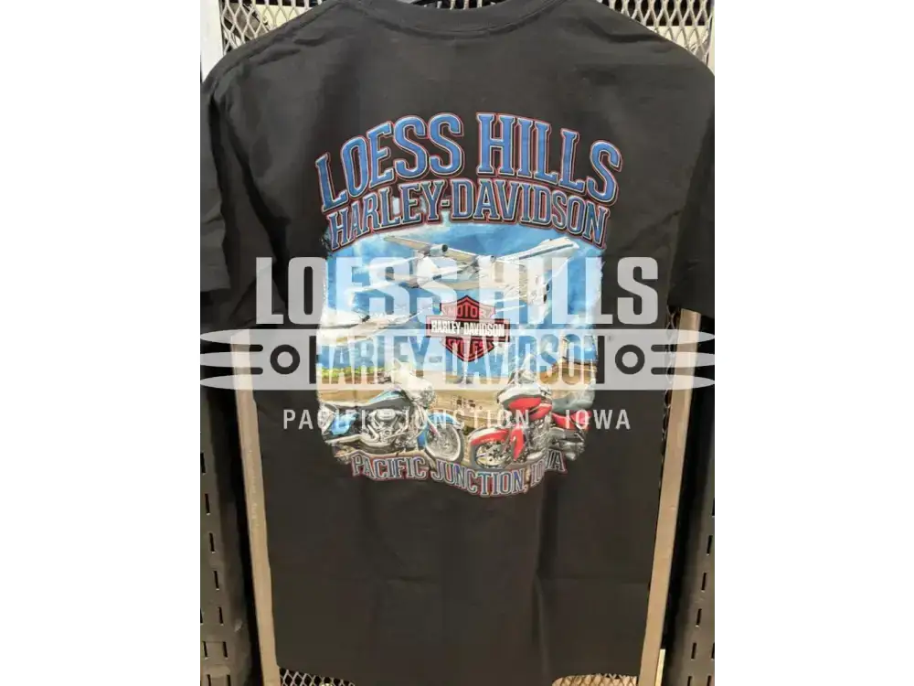 Men’s Halrey Davidson Noir Eagle T-shirt 402914500
