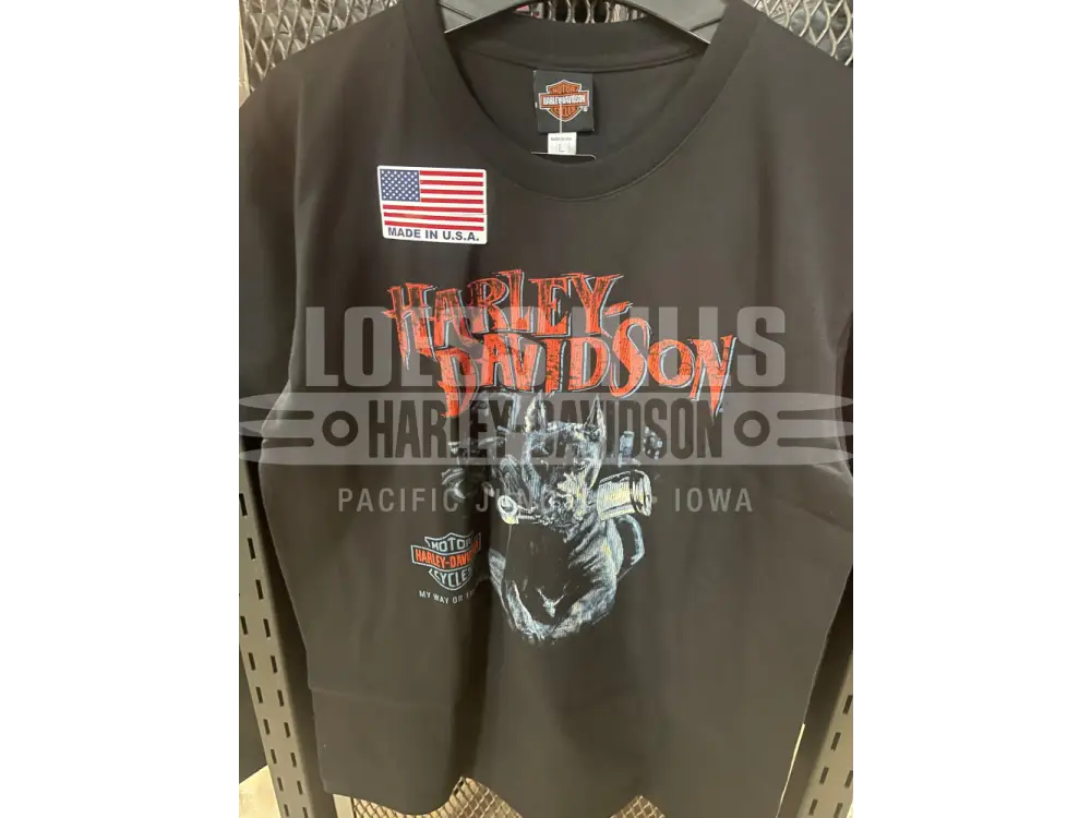 Men’s Black T-shirt Piston Hound (3002202)