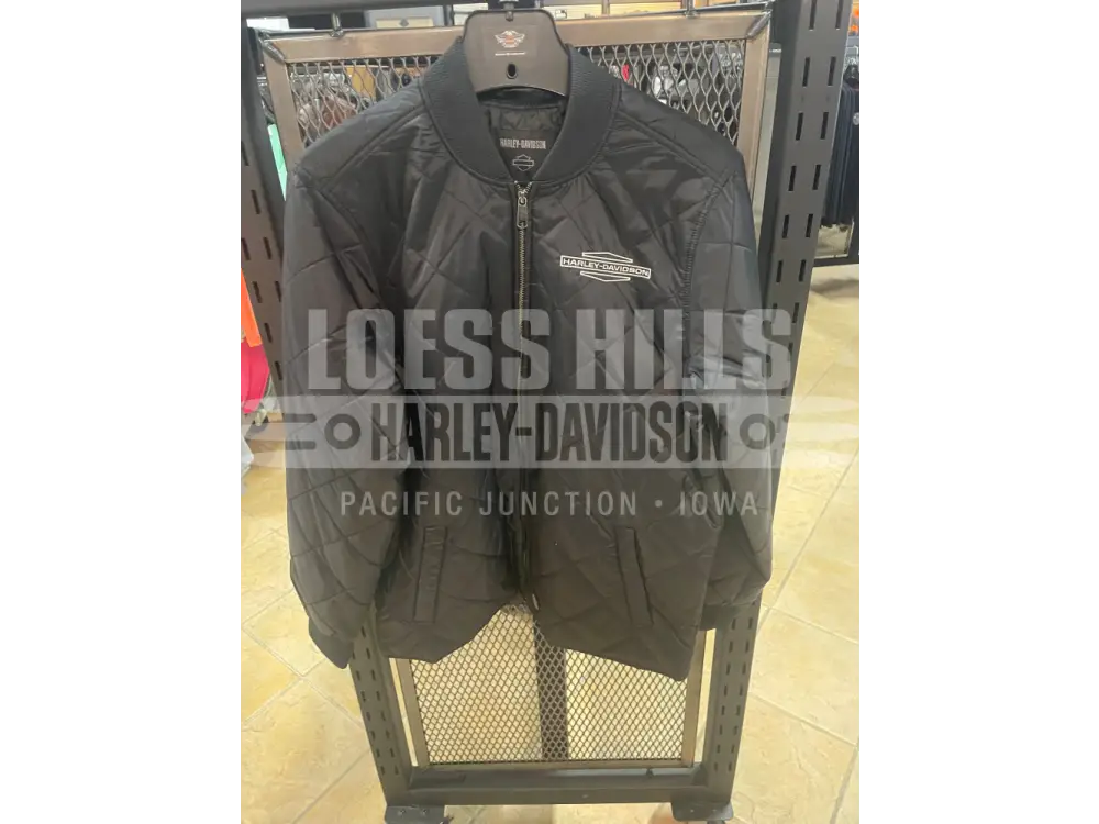 Men's Black Woven Jacket 97400-25VM/022L – Loess Hills Harley Men's Black Woven Jacket 97400-25VM/022L – Loess Hills Harley