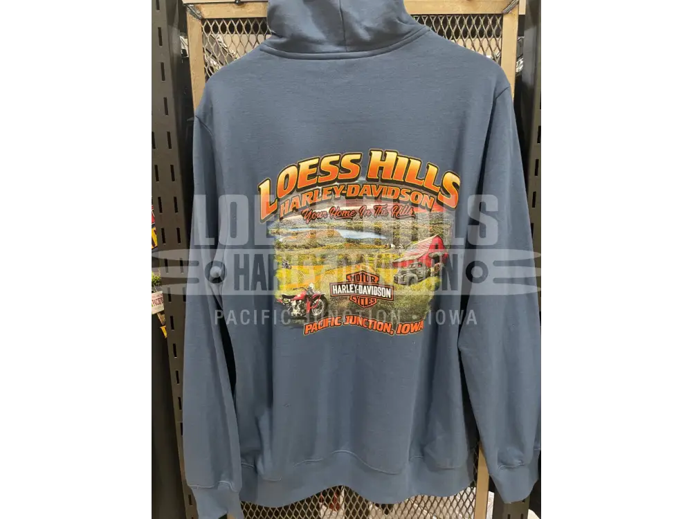 Men’s Blue Pullover Hoody 3002230 - Men’s Hoodie