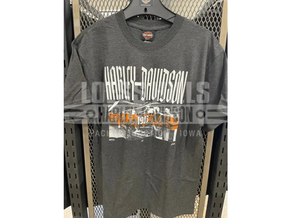 Men’s H-D Assembly Grey T-shirt 3002188 - Men’s T-shirt
